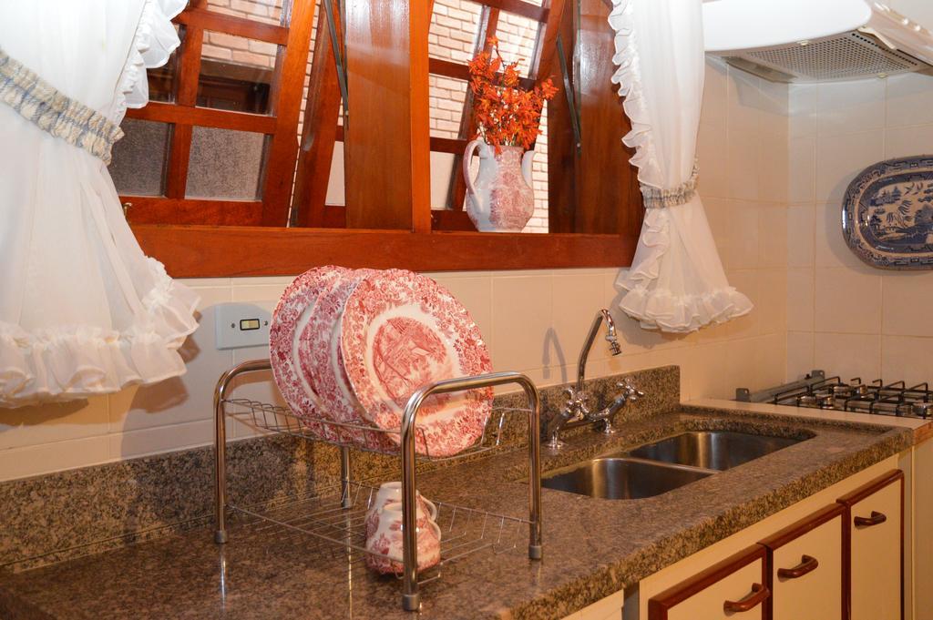 Apartamento Espacoso Vista Montanha Campos do Jordao Bagian luar foto