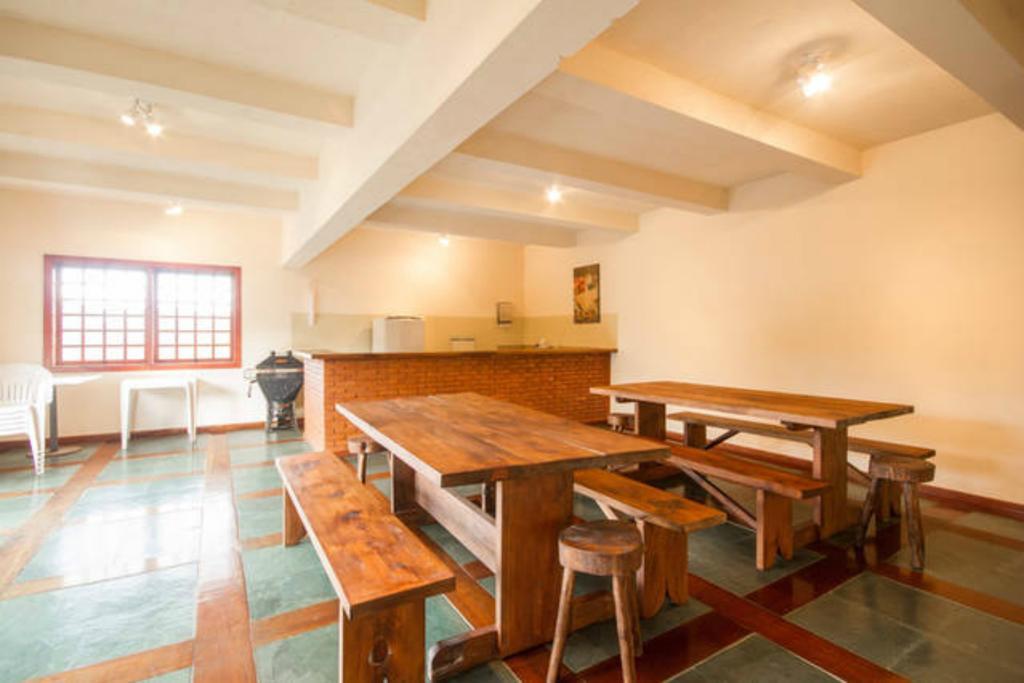 Apartamento Espacoso Vista Montanha Campos do Jordao Bagian luar foto